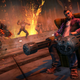 Johnny Gat in his Gat Out Of Hell machine gun armchair
